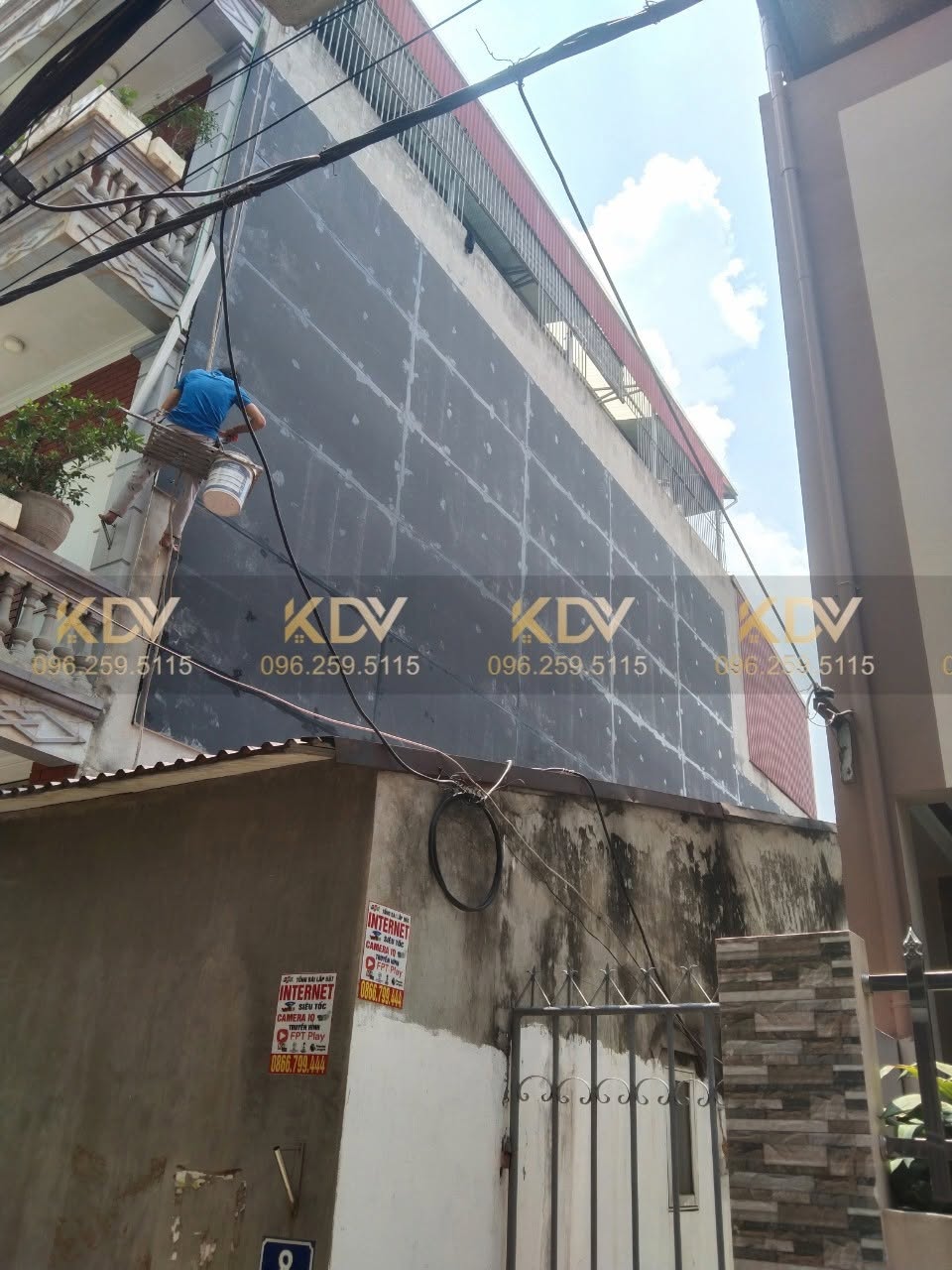 Giải pháp chống nóng tường hướng tây